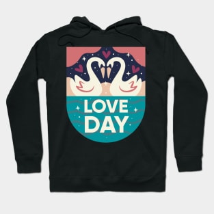 love day for the swan Hoodie